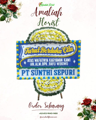 Papan Bunga Duka di Huta Koje