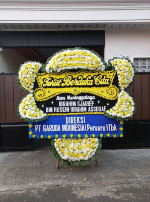 Papan Bunga Duka di Huta Koje