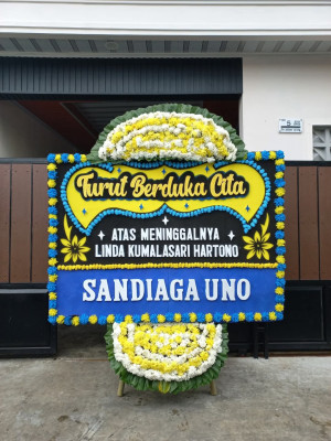 Papan Bunga Duka di Huta Koje